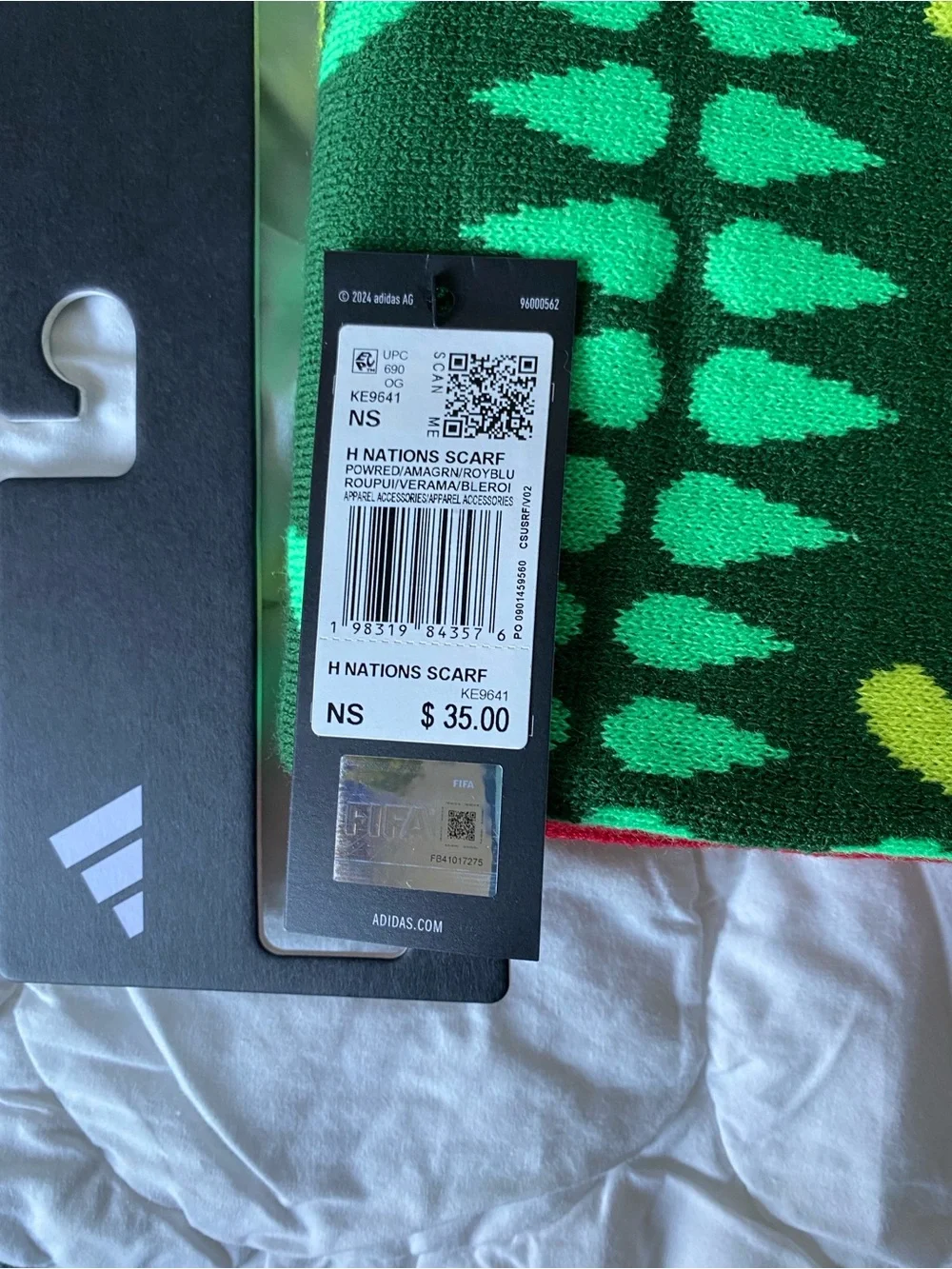 FIFA World Cup Adidas Scarf (Home Depot doorbuster)